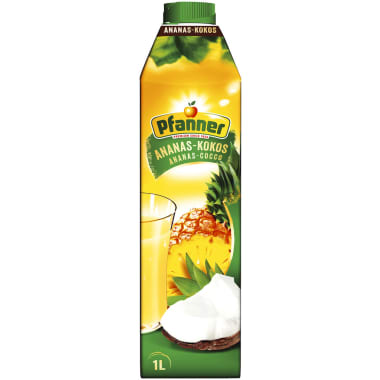 Pfanner Ananas-Kokos 25% 1,0 Liter