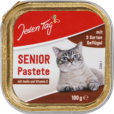 Jeden Tag Senior Pastete 3 Sorten Geflügel