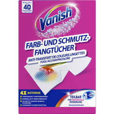 Vanish Farb- & Schmutzfangtücher