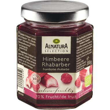 Alnatura Bio Fruchtaufstrich Himbeere-Rhabarber