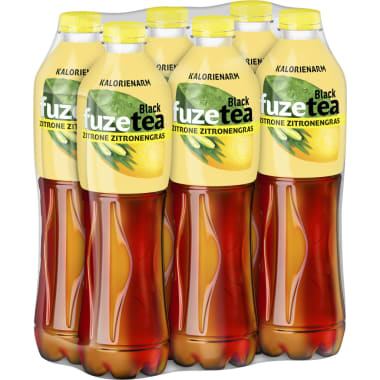 fuzetea Eistee Zitrone-Zitronengras Tray 6x 1,5 Liter