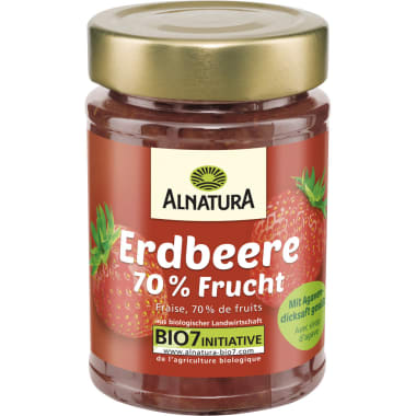 Alnatura Bio Fruchtaufstrich Erdbeere mit Agavendicksaft