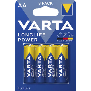 VARTA High Energy Mignon 8er-Packung