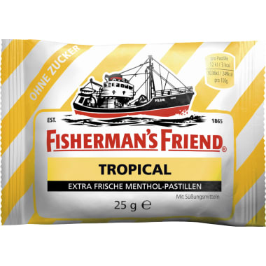 Fisherman's Friend Pastillen Tropical zuckerfrei