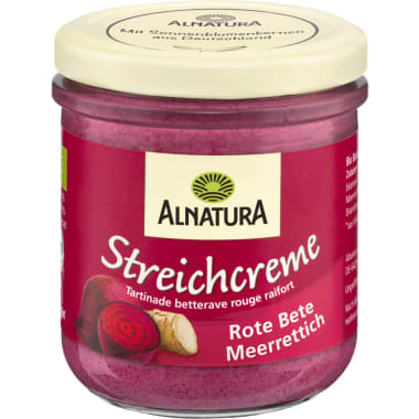 Alnatura Bio Streichcreme Rote Bete Meerrettich