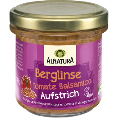 Alnatura Berglinse-Tomate-Balsamico Aufstrich