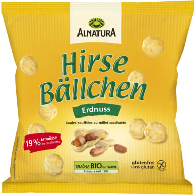 Alnatura Bio Hirsebällchen Erdnuss