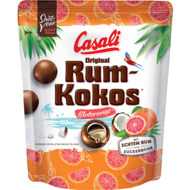 Casali Rum-Kokos Dragees Blutorange