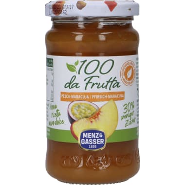 Menz & Gasser 100da Frutta Pfirsich-Maracuja