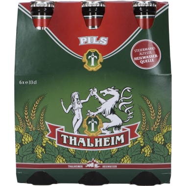 Thalheim Pils Bier Tray 6x 0,33 Liter
