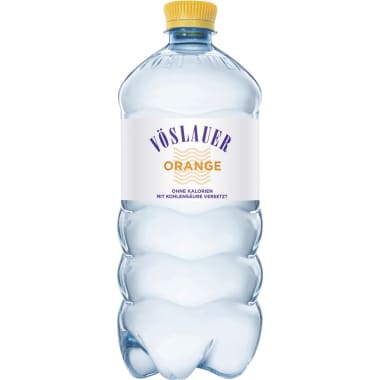 Vöslauer Mineralwasser prickelnd Orange 1,0 Liter