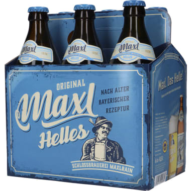 Maxlrainer Maxl Helles Tray 6x 0,5 Liter