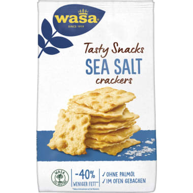 Wasa Tasty Snacks Crackers Meersalz