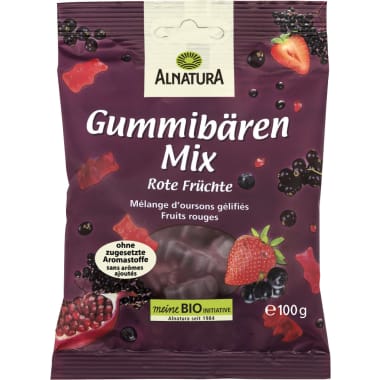 Alnatura Bio Gummibären Mix Rote Früchte