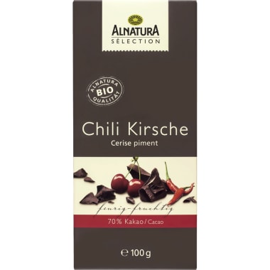 Alnatura Bio Selection Chili Kirsch Schokolade