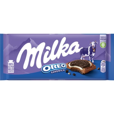 MILKA Schokolade Oreo Sandwich