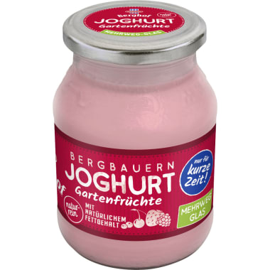 Schärdinger Berghof Joghurt Gartenfrüchte