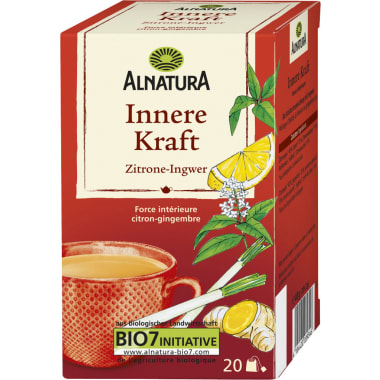 Alnatura Bio Innere Kraft Tee Zitrone-Ingwer