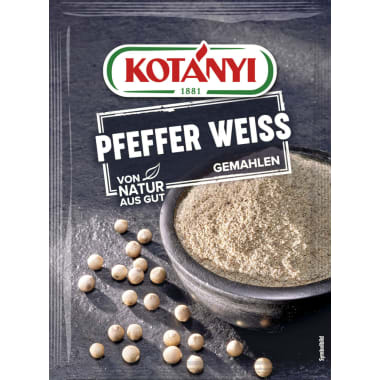 Kotányi Pfeffer weiß gemahlen