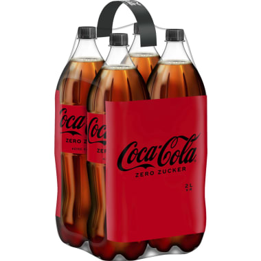 Coca-Cola Zero Tray 4x 2,0 Liter