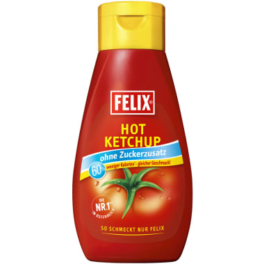 FELIX Ketchup Hot ohne Zuckerzusatz