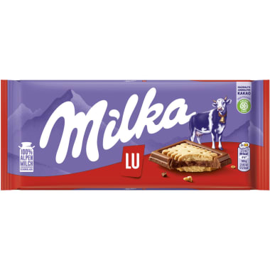 MILKA Schokolade mit LU Kekse
