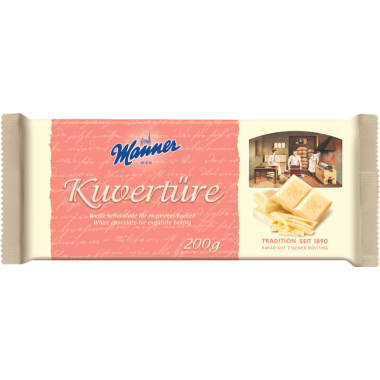 Manner Kuvertüre weiß