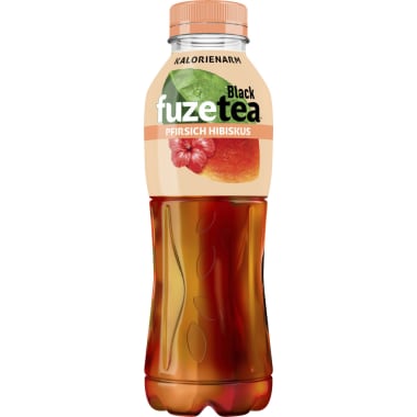 fuzetea Eistee Pfirsich-Hibiskus 0,5 Liter