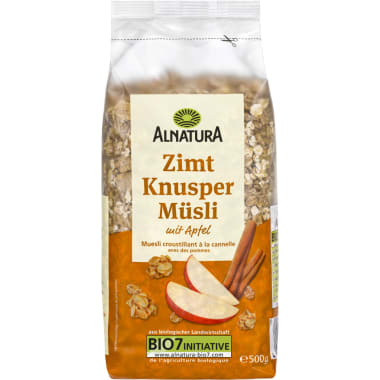 Alnatura Bio Zimt Knusper Müsli