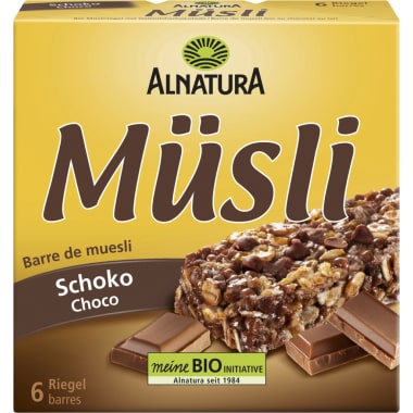 Alnatura Bio Müsliriegel Schoko