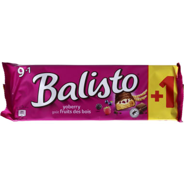 BALISTO Yoberry Riegel 9+1 Packung