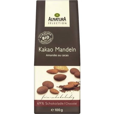 Alnatura Bio Schokolade Selection Kakao-Mandeln
