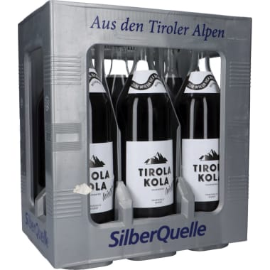 Privatquelle Gruber Tirola Kola leicht 1,0 Liter