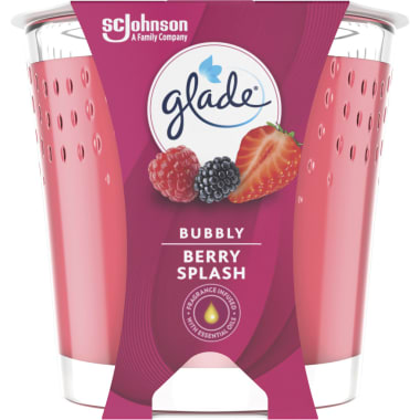 Glade Duftkerze Bubbly Berry Splash