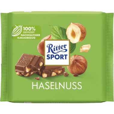 RITTER SPORT Schokolade Bunte Vielfalt Haselnuss