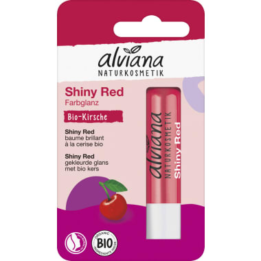 alviana Lippenpflegestift Shiny Red