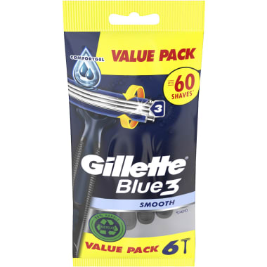 Gillette Blue 3 Einwegrasierer 6er-Packung