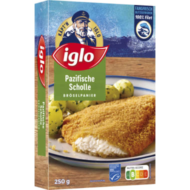 iglo Scholle paniert MSC