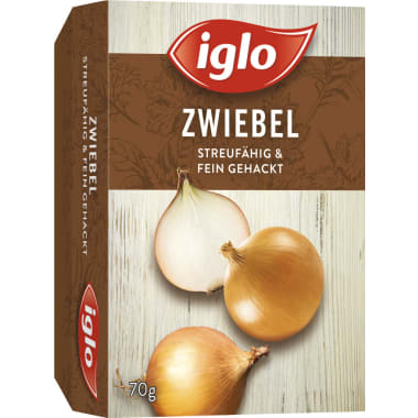 iglo Zwiebel streufähig & fein gehackt