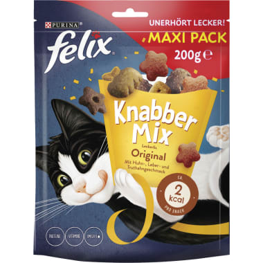 PURINA Felix Knabber Mix Original 5 x 200 gr