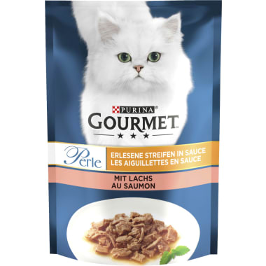 PURINA Gourmet Perle Streifen Lachs