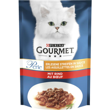 PURINA Gourmet Perle Streifen Rind