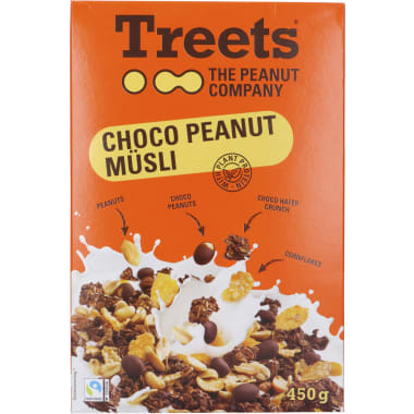 Treets Choco Peanut Müsli