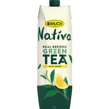 Rauch Nativa Green Tea Lemon 1,0 Liter