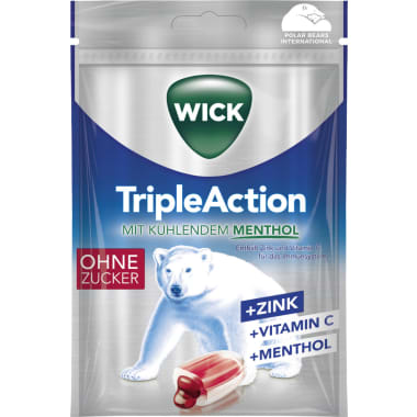 WICK Triple Action ohne Zucker