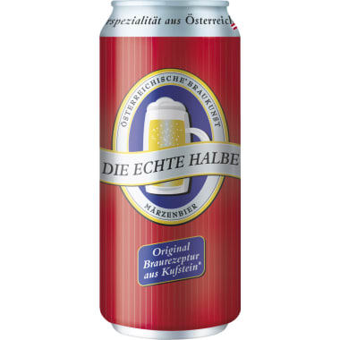 Echte Halbe Kufsteiner Märzenbier 0,5 Liter Dose