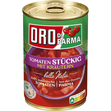 ORO DI PARMA Tomaten stückig Kräuter