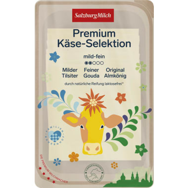 SalzburgMilch Premium Käse Selection Scheiben