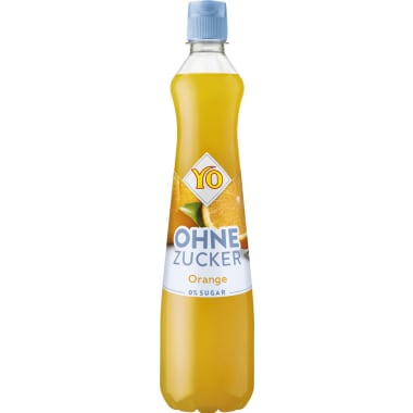 YO Sirup Orange ohne Zucker 0,7 Liter