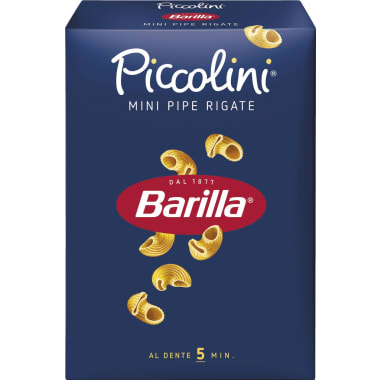 Barilla Piccolini Mini Pipe Rigate